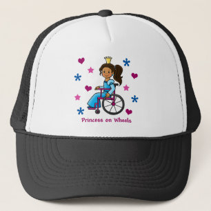 Wheelchair Princess Trucker Hat