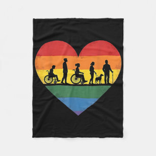 Wheelchair, Quadriplegic, Paraplegic, Disability, Fleece Blanket