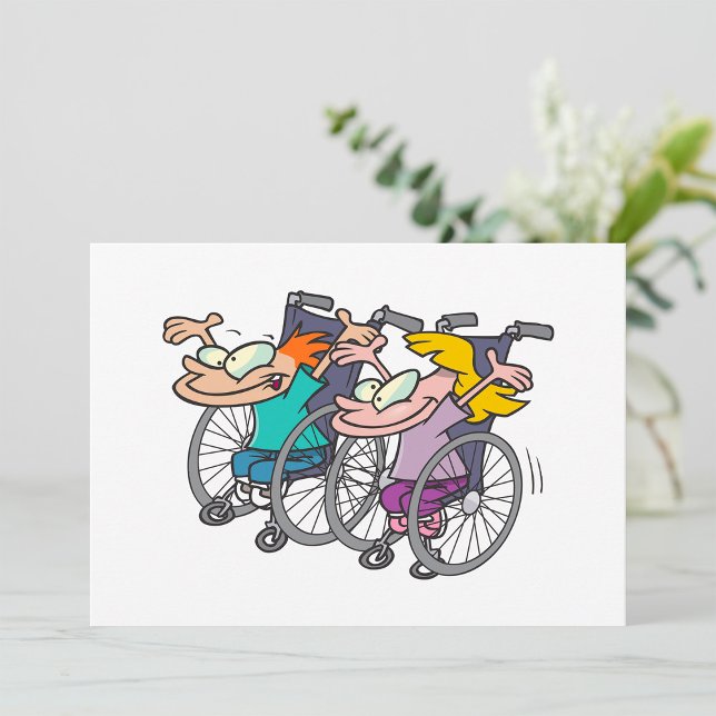 Wheelchair Race Invitations (Creator Uploaded)