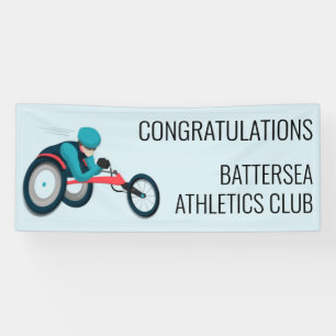 Wheelchair Racing Banner