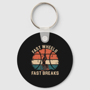 Wheelchair Sketll Player Disabled Disability Handi Key Ring