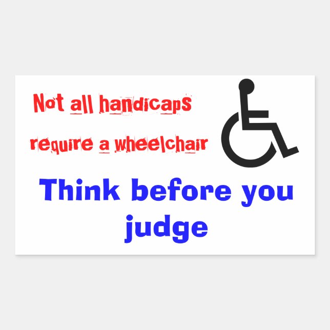 wheelchair stickers (Front)