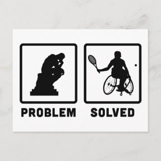 Wheelchair Tennis Postcard