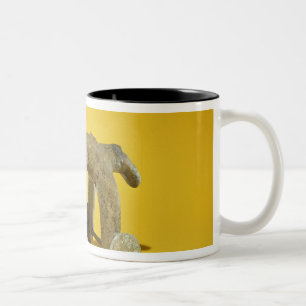 Wheeled animal toy, Vera Cruz, Mexico Two-Tone Coffee Mug