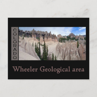 Wheeler Geological area Postcard