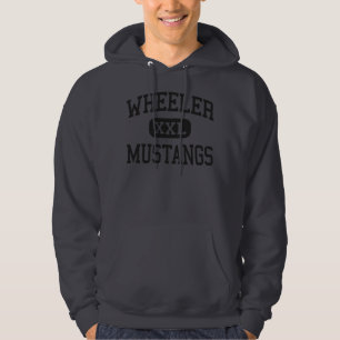 Wheeler - Mustangs - High School - Wheeler Texas Hoodie