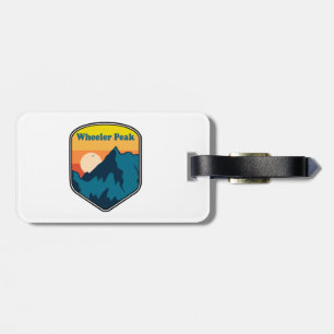 Wheeler Peak New Mexico Sunrise Luggage Tag