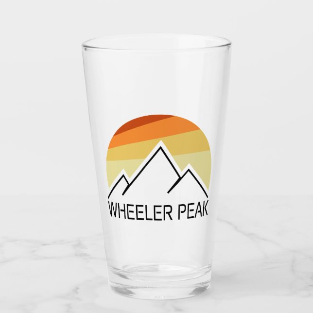 Wheeler Peak Retro Glass (Front)