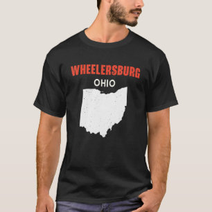 Wheelersburg Ohio USA State America Travel Ohioan T-Shirt