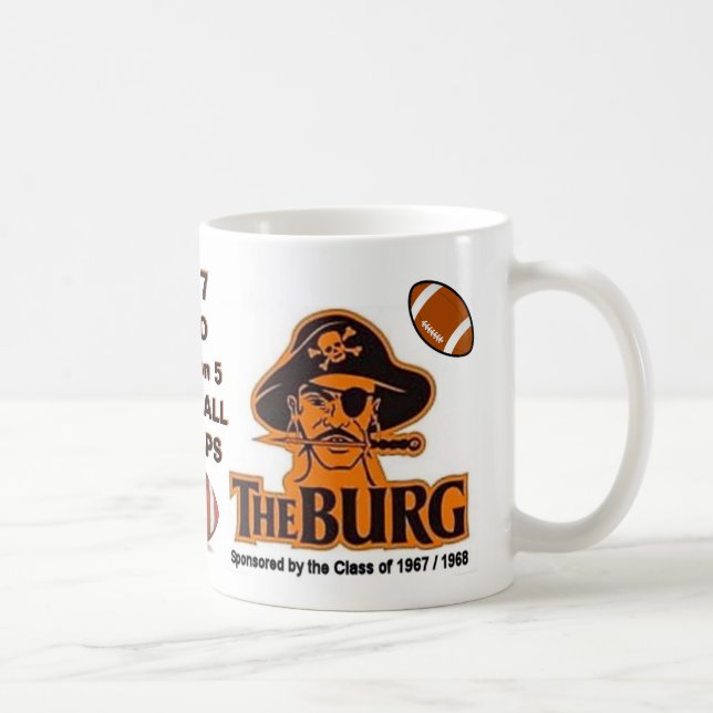 WHEELERSBURG, wins state football crown 2017 - Coffee Mug (Right)