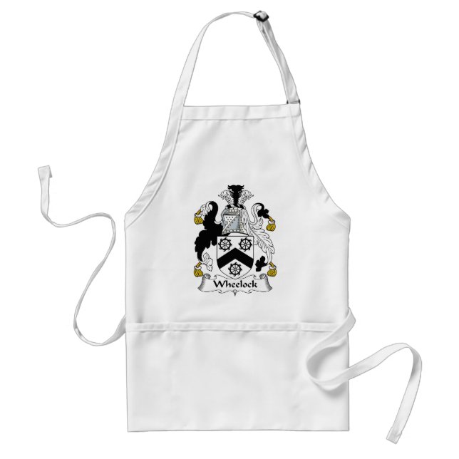 Wheelock Family Crest Standard Apron (Front)