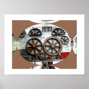 Wheels of Industry Poster