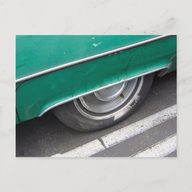 wheels postcard (Front)