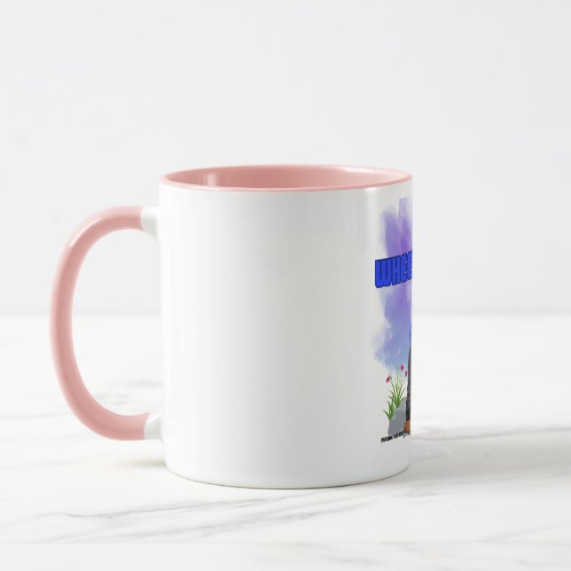 “WHEEW Chille” Pink Coffee Cup for ‘those days’ (Left)