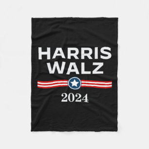 Wheimer 2024 Election Kamala Harris Tim W Waltz Fleece Blanket