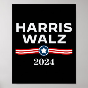 Wheimer 2024 Election Kamala Harris Tim W Waltz Poster