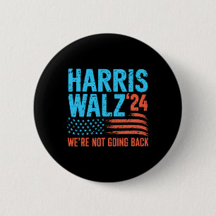 Wheimer 2024 Election Kamala Harris Tim Waltz 2024 6 Cm Round Badge