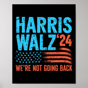 Wheimer 2024 Election Kamala Harris Tim Waltz 2024 Poster