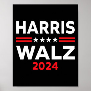 Wheimer 2024 Election Kamala Harris Tim Waltz 2024 Poster