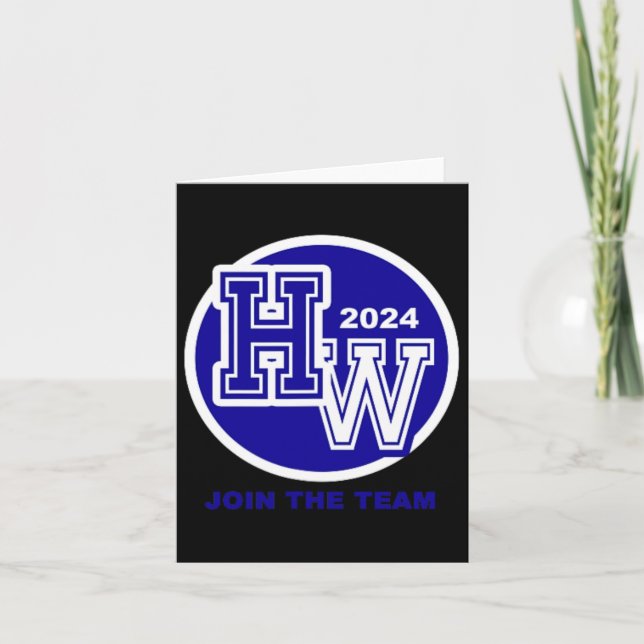 Wheimer 2024 Join The Team - Save Our Democracy- F Card (Front)