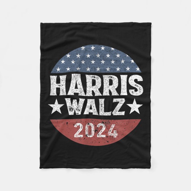 Wheimer 2024 Kamalaharris Timwaltz 2024 Vote  Fleece Blanket (Front)