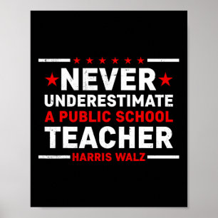 Wheimer 2024 Never Underestimate A Public School T Poster