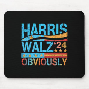 Wheimer Obviously! Harris Waltz 2024 Election Mouse Pad
