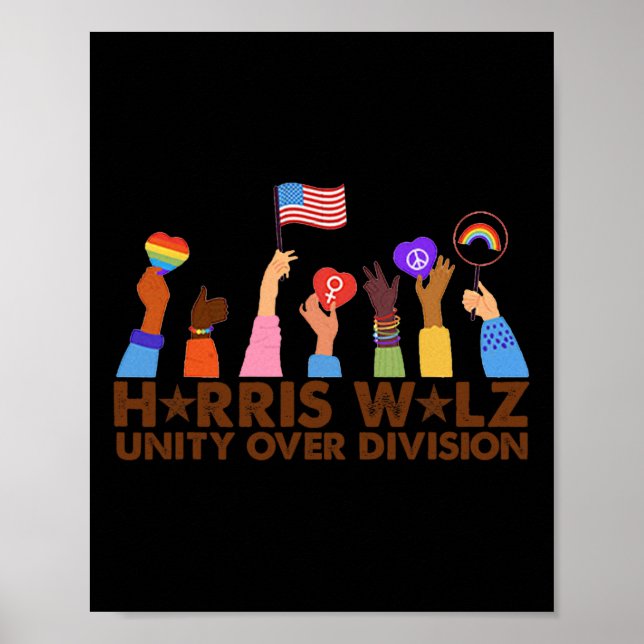 Wheimer Unity Over Division 1  Poster (Front)