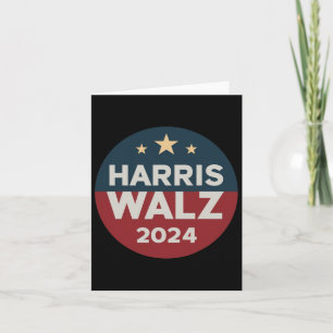 Wheimer Waltz 2024 Retro Button Election For Democ Card