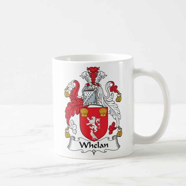 Whelan Family Crest Coffee Mug (Right)