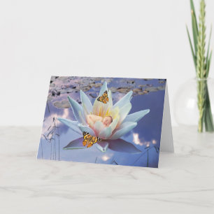 When a little baby goes to sleep holiday card