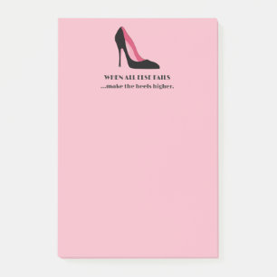 When All Else Fails Make The Heels Higher Notes