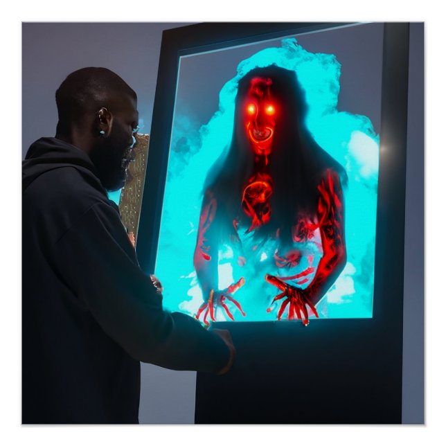 When Artificial Intelligence Meets Urban Legends Poster (Front)
