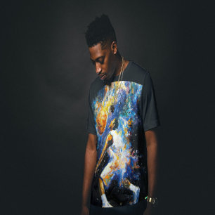 When Basketball Meets the Cosmos T-Shirt