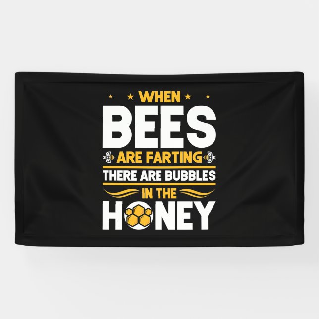 When Bees Are Farting Banner (Horizontal)