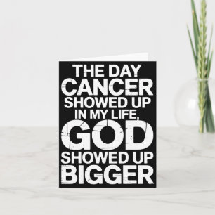 When Cancer Came God Showed Up Even Bigger Card