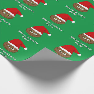When Coal Just Won't Do Give Poo Wrapping Paper