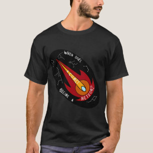When Does A Comet Become A Meteor Epic Sticker T-Shirt
