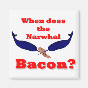 When does the Narwhal bacon? Magnet