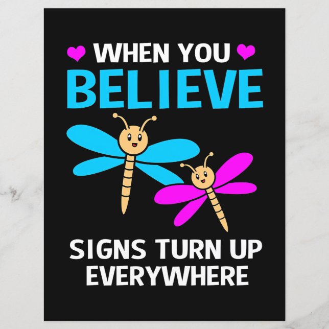 When Dragonfly Believe Signs Turn Up (Front)