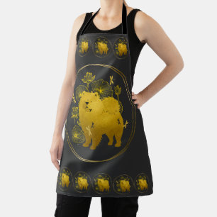 WHEN DRAGONS FLY  Chow  chef craft grooming apron