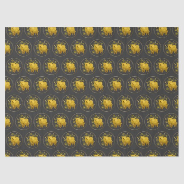 WHEN DRAGONS FLY  Chow   Tissue Paper (Front)
