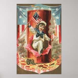 When Freedom Flag Goes By Poster