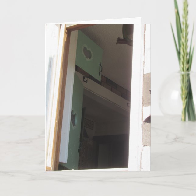 "When Friends Gather, Hearts are Warm" Get Well Card (Front)