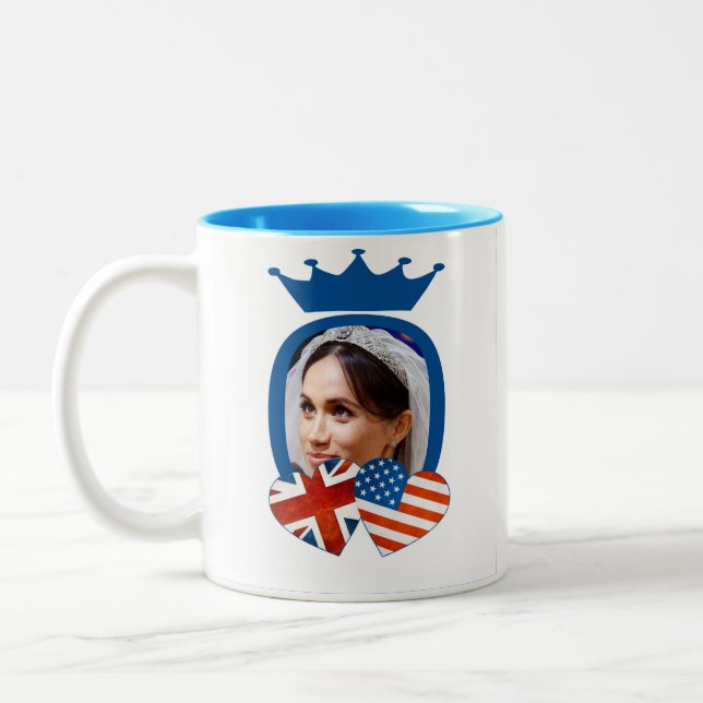 When Harry married Meghan Two-Tone Coffee Mug (Left)