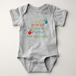 When I grow up Baby Bodysuit