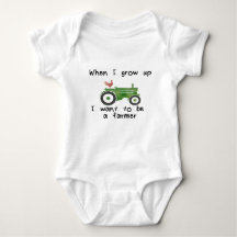 When I grow up, I want to be a farmer