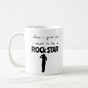When I Grow Up Rock Star Coffee Mug