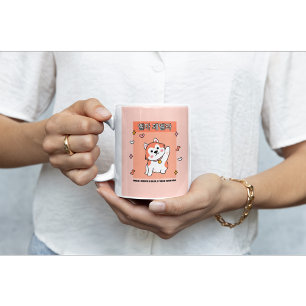 When I Needed a Hand I Found Your Paw Mug Cute Dog