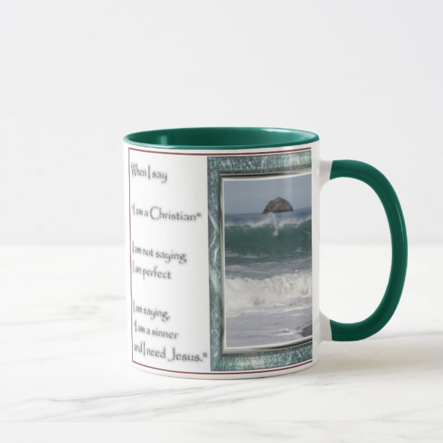 When I say I am a Christian Mug (Right)